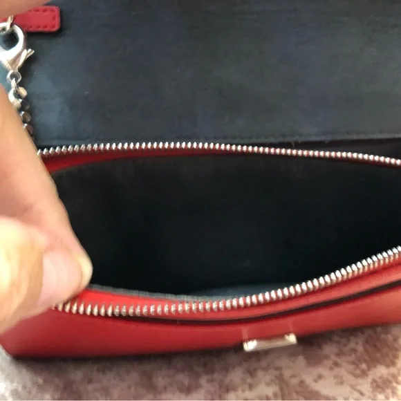 Fendi Red Multicolor Studded Women's Bag - Picture 3 of 14